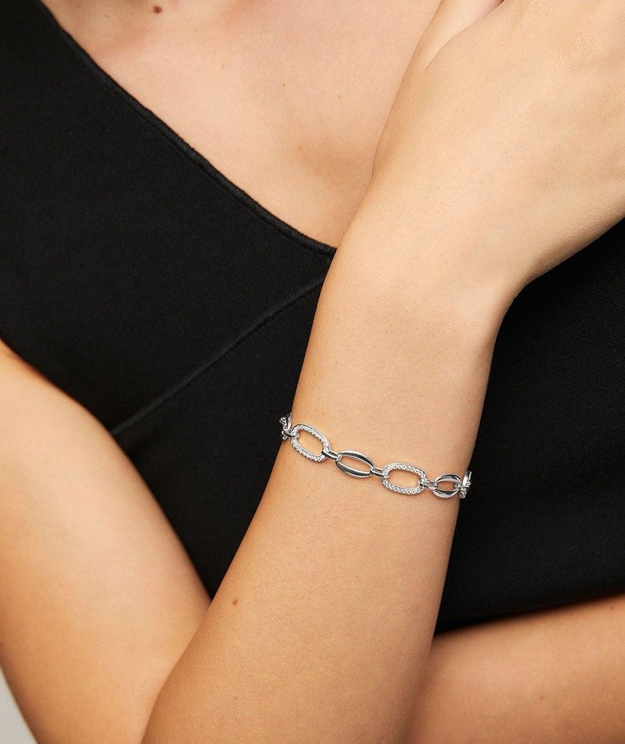 Pulsera Cher con circonita