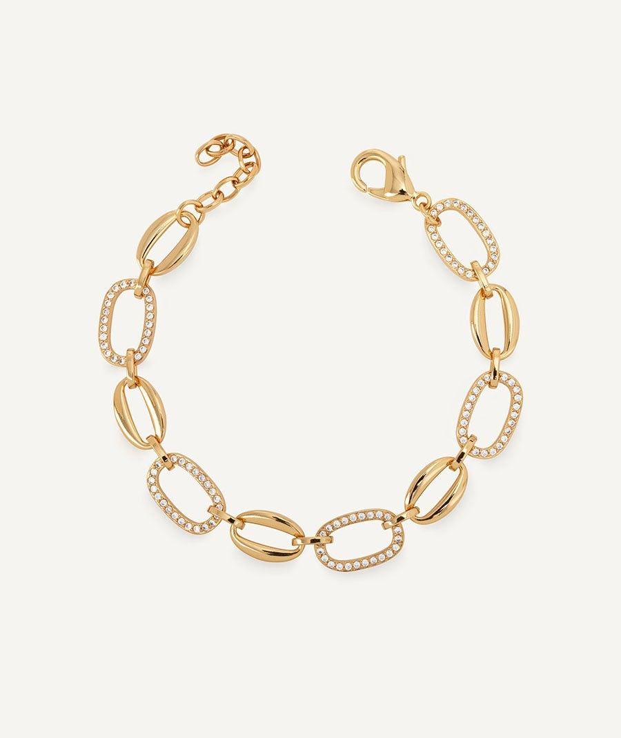 Pulsera Cher con circonita