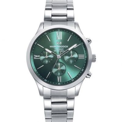 Reloj caja de acero 10 atm y brazalete de acero con movimiento cuarzo 79,00€