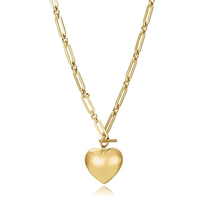 Gargantilla Viceroy Fashion Corazón Acero Baño Oro