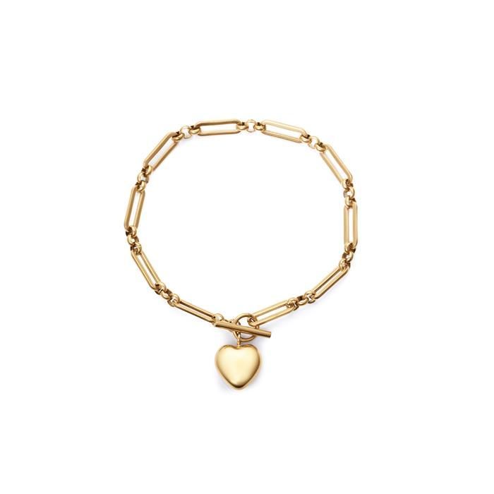 Pulsera Viceroy Fashion Corazón Acero Baño Oro