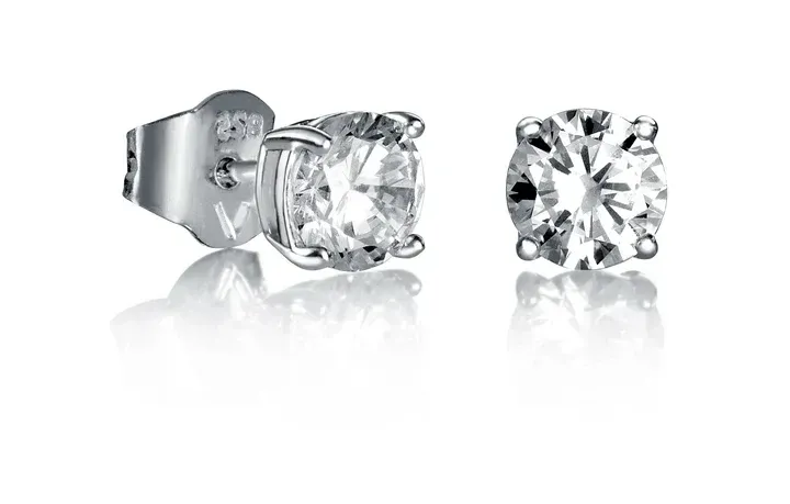 Pendientes Jewels de plata y circonitas