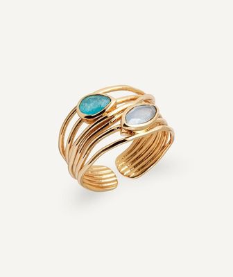 Anillo Aqua Piedras Naturales Anillo Aqua Piedras Naturales
