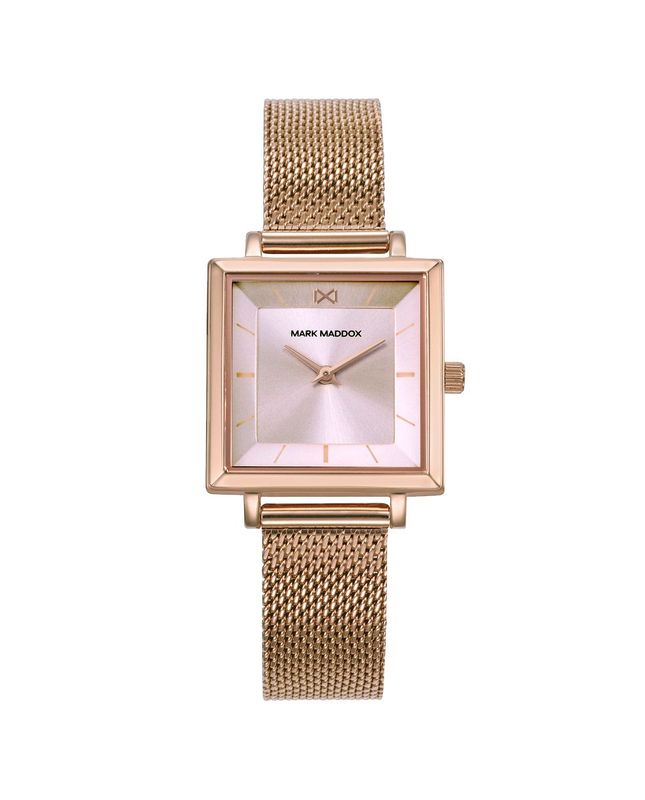 RELOJ ACERO IP ROSA BRAZALETE SRA MM