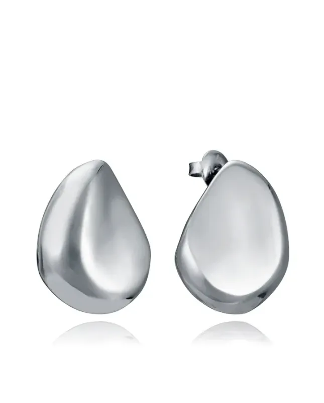 Pendientes de mujer de acero volumen