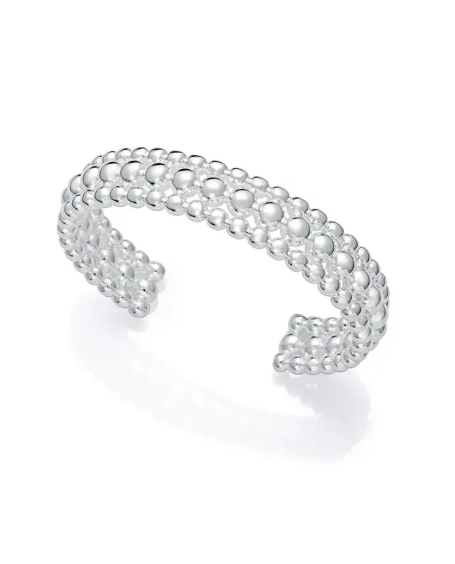 Pulsera de acero chapado en plata 999 colección Laura Escanes