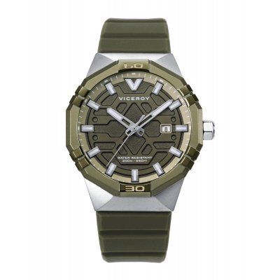Reloj Viceroy Neo 45015-65 acero y silicona verde