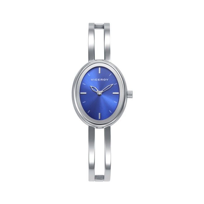 Reloj Viceroy Plateado y Azul Analógico Mujer