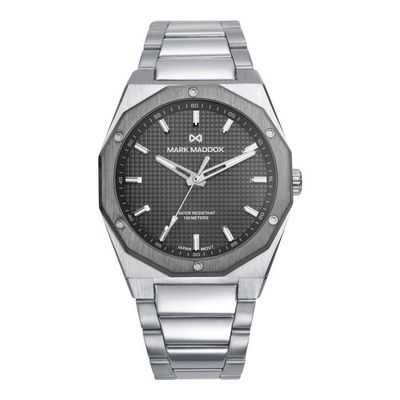 Reloj Mark Maddox Plateado y Gris Analógico Hombre Reloj Mark Maddox Plateado y Gris Analógico Hombre