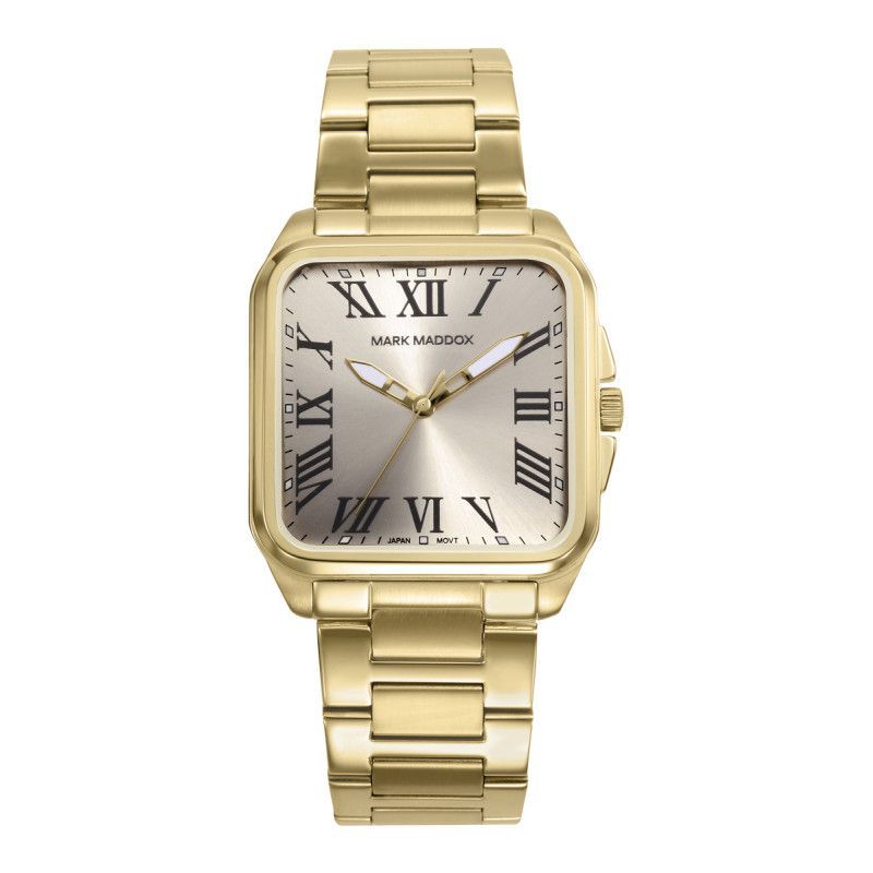 Reloj Mark Maddox Hombre Dorado Hm0153-22