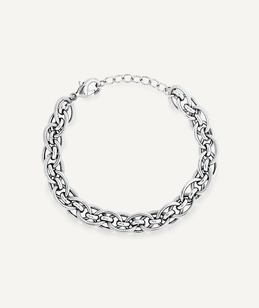 Pulsera aros entrelazados Bold