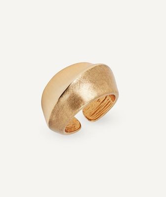 Anillo volumen textura Dual