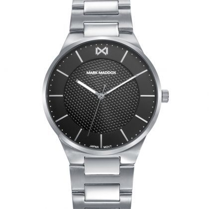 Reloj de acero 5 Atm, brazalete de acero,movimiento cuarzo