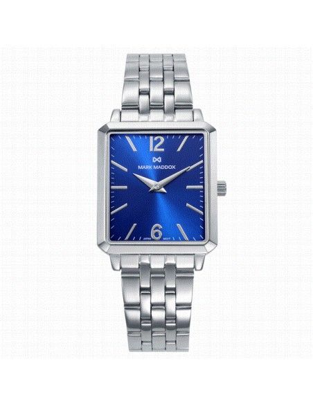 Reloj Mujer Acero Mark Maddox Esfera Azul