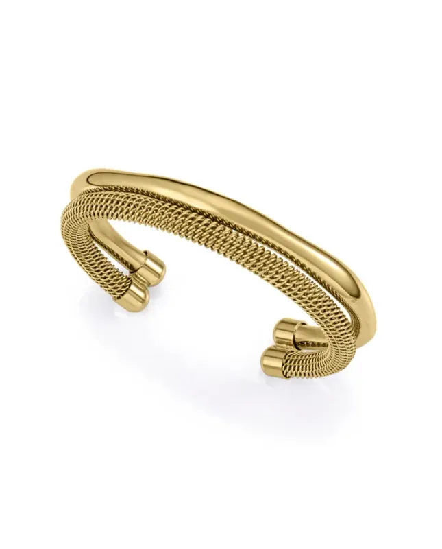 Pusl Acero Ip Dorado Rigida Sra Fashion