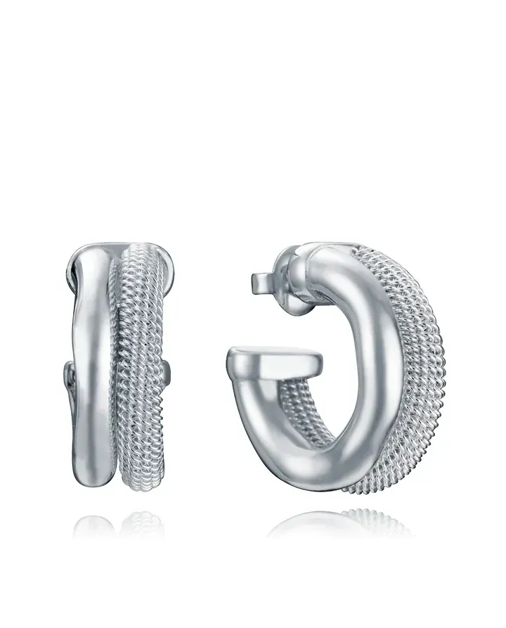 Pend Acero Chapado Plata Sra Fashion