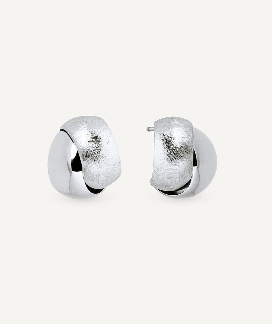 Pendientes semiluna volumen Mou