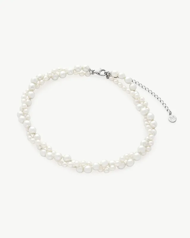 Collar Perlas Doble 4 y 6mm Essence