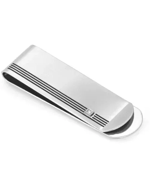 Pinza para Corbata o  billetes geométrica Strong Diamond