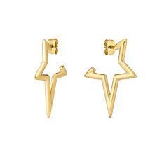 Pendientes ECCLETTICA Aro estrella dorado Pendientes ECCLETTICA Aro estrella dorado