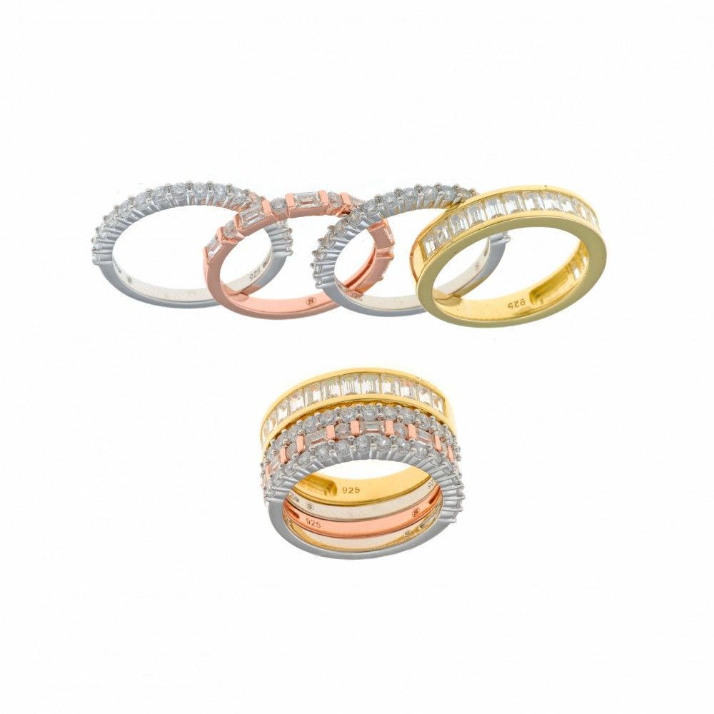 Anillo Salvatore Cuatro Aros