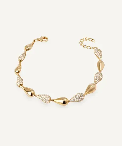 Pulsera drop Cascade con circonita