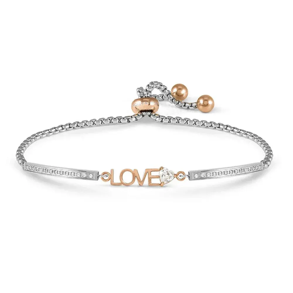 Pulsera Nomination Milleluci Refined S/C Rose Love
