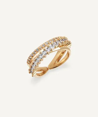 Anillo tiras Lucent de circonitas Anillo tiras Lucent de circonitas