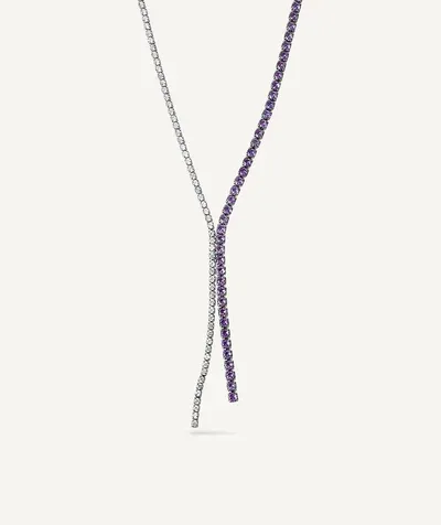 Collar Lilia cascada de circonitas