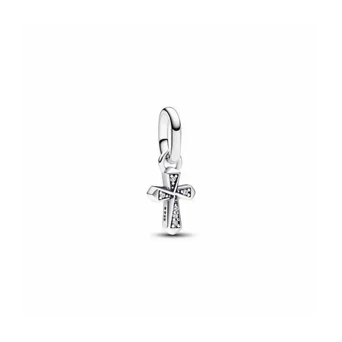 Charm Pandora ME Mini Colgante Cruz Brillante