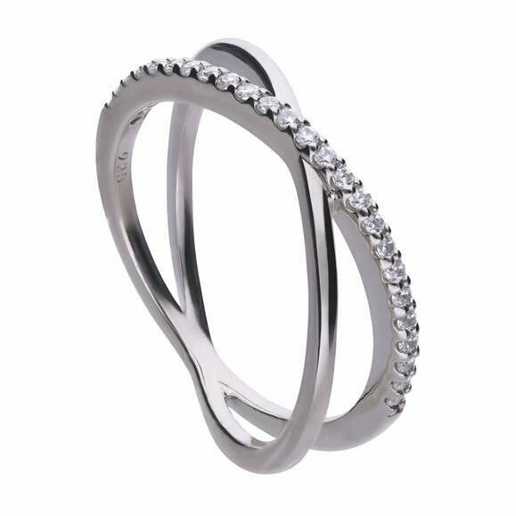 ANILLO DIAMONFIRE entrelazado ANILLO DIAMONFIRE entrelazado