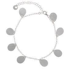 SALVATORE SILVER ANKLE BRACELET