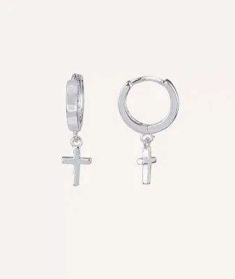 PENDIENTES VIDAL&VIDAL ARO ARTICULADO CRUZ PENDIENTES VIDAL&VIDAL ARO ARTICULADO CRUZ