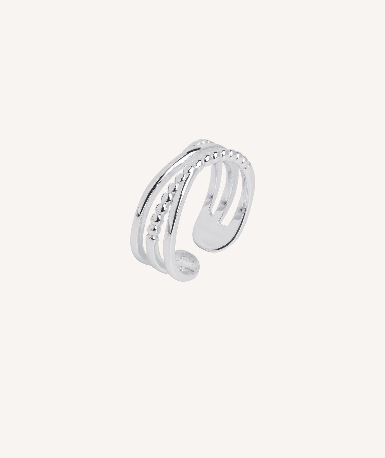 ANILLO ABIERTO TIRAS CRUZADAS ANILLO ABIERTO TIRAS CRUZADAS