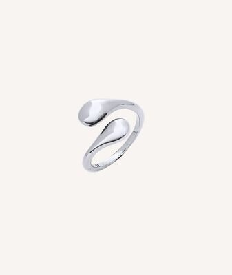 ANILLO DROP ABIERTO DOBLE GOTA