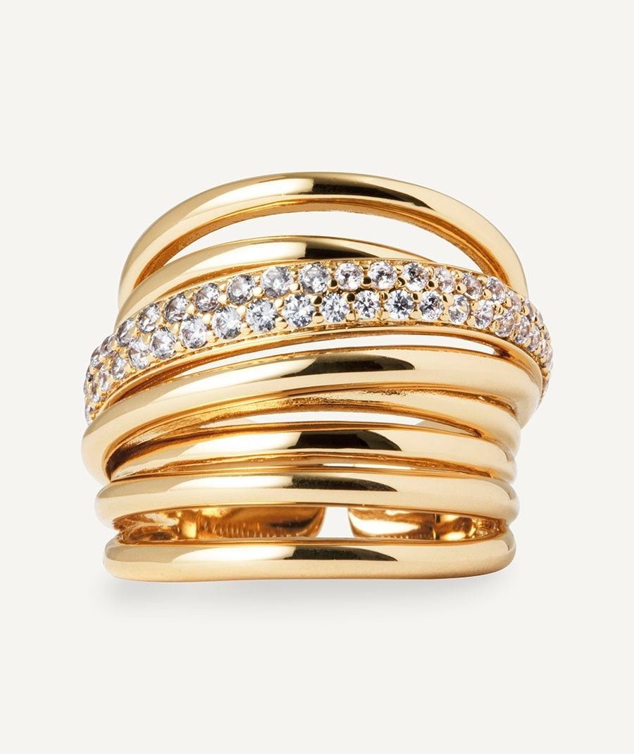 Anillo Oli con circonita Anillo Oli con circonita