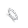 Anillo de acero chapado en plata 999 colección Laura Escanes