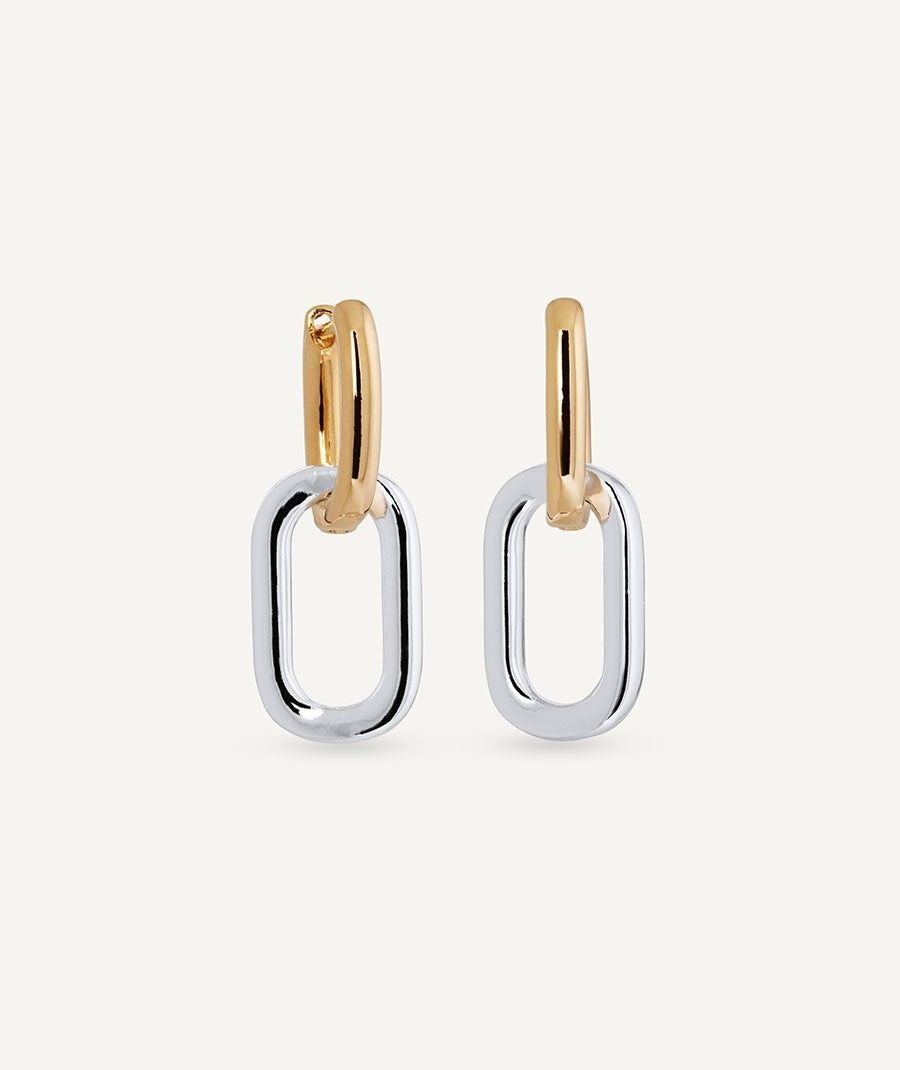 Pendientes eslabones Lua Bold Pendientes eslabones Lua Bold