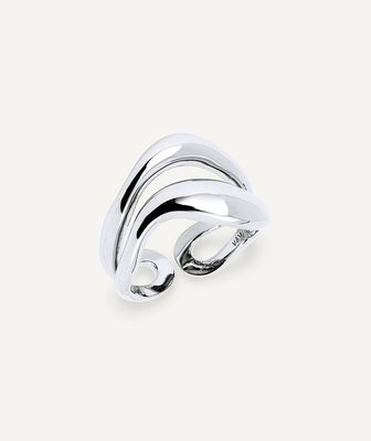Anillo espiral liso Waves Anillo espiral liso Waves