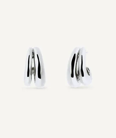 Pendientes doble semiluna Suspiro Pendientes doble semiluna Suspiro