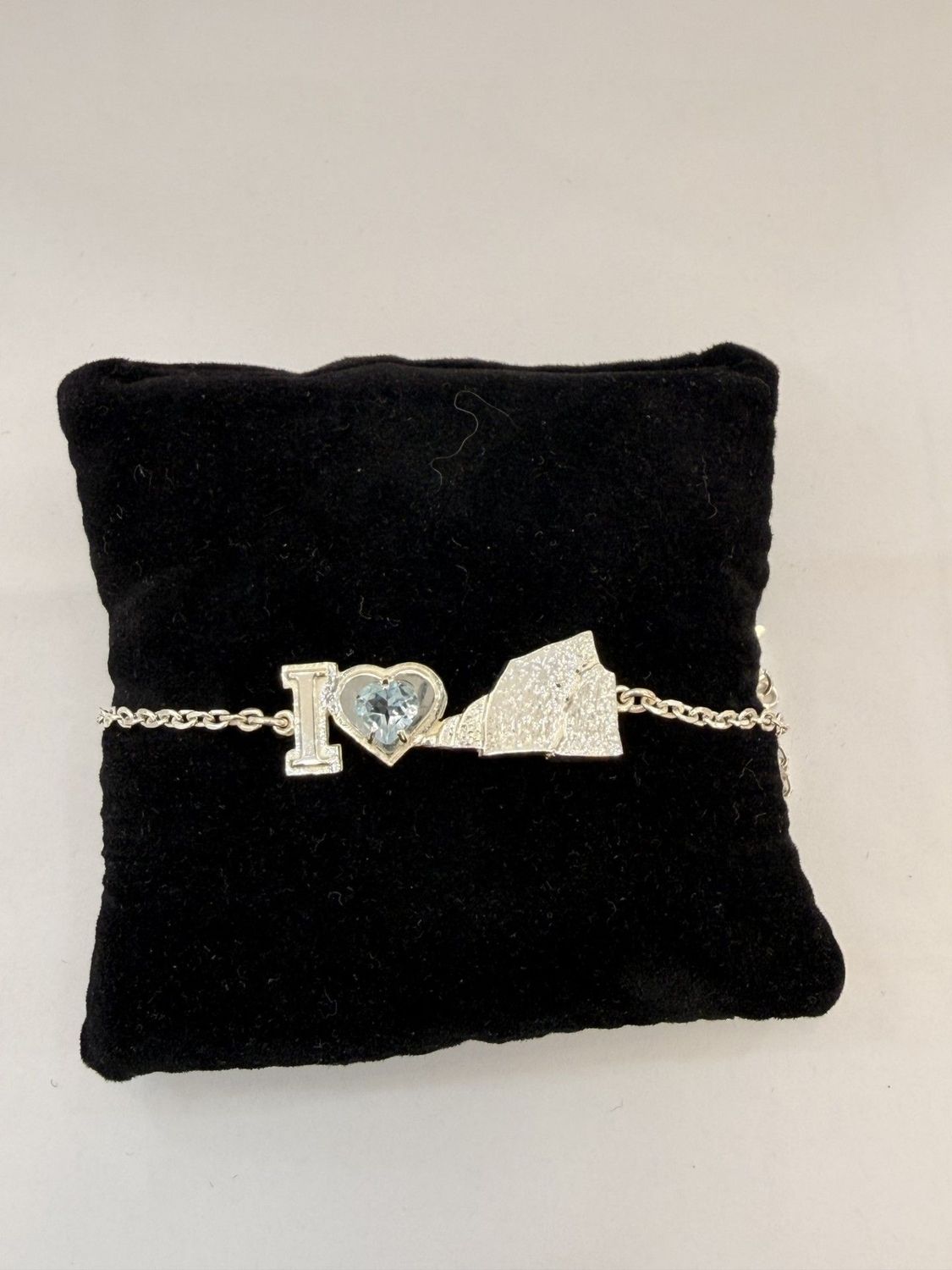 PULSERA ACANTILADOS AGUA MARINA