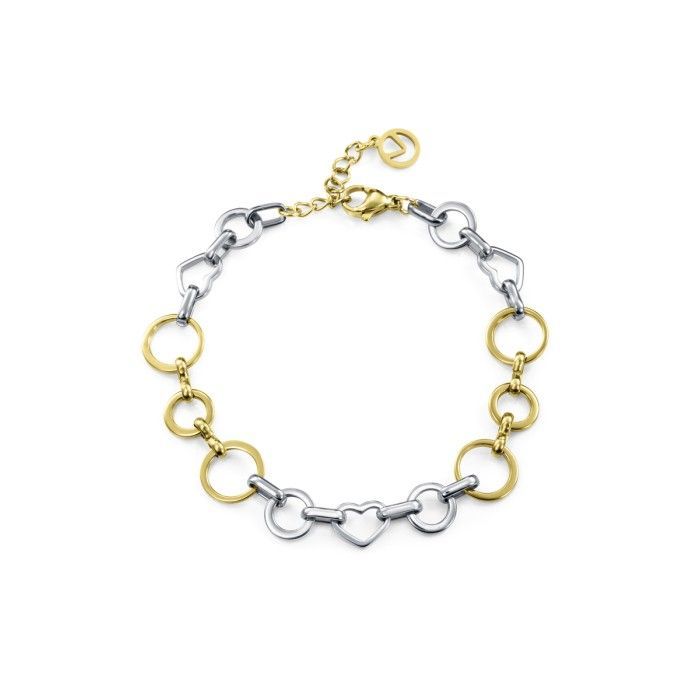 Pulsera Viceroy Fashion Eslabones Acero Bicolor Mujer