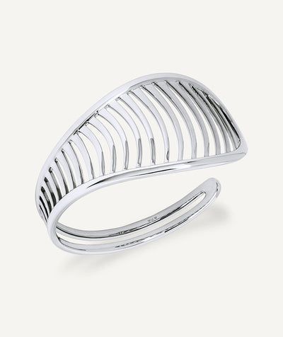 Brazalete rígido volumen Nereida