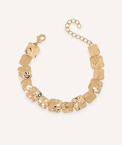 Pulsera rígida cuadrados Reflexes