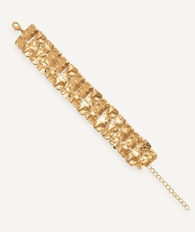 Pulsera rígida geométrica Reflexes