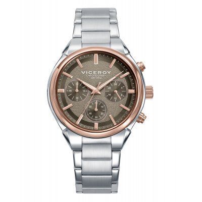 Reloj Viceroy acero hombre IP rosado Reloj Viceroy acero hombre IP rosado