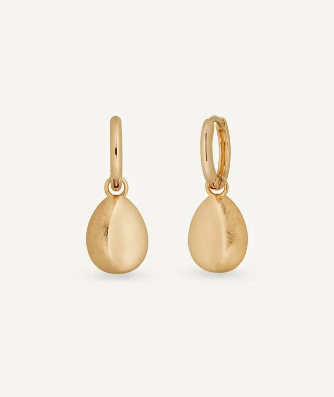 Pendientes de aro Toffee