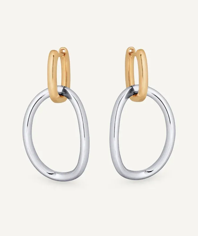 Pendientes de aros Ámbar