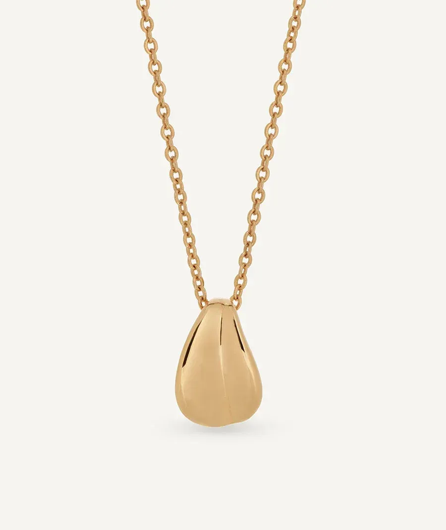 Colgante mini oval Plisé