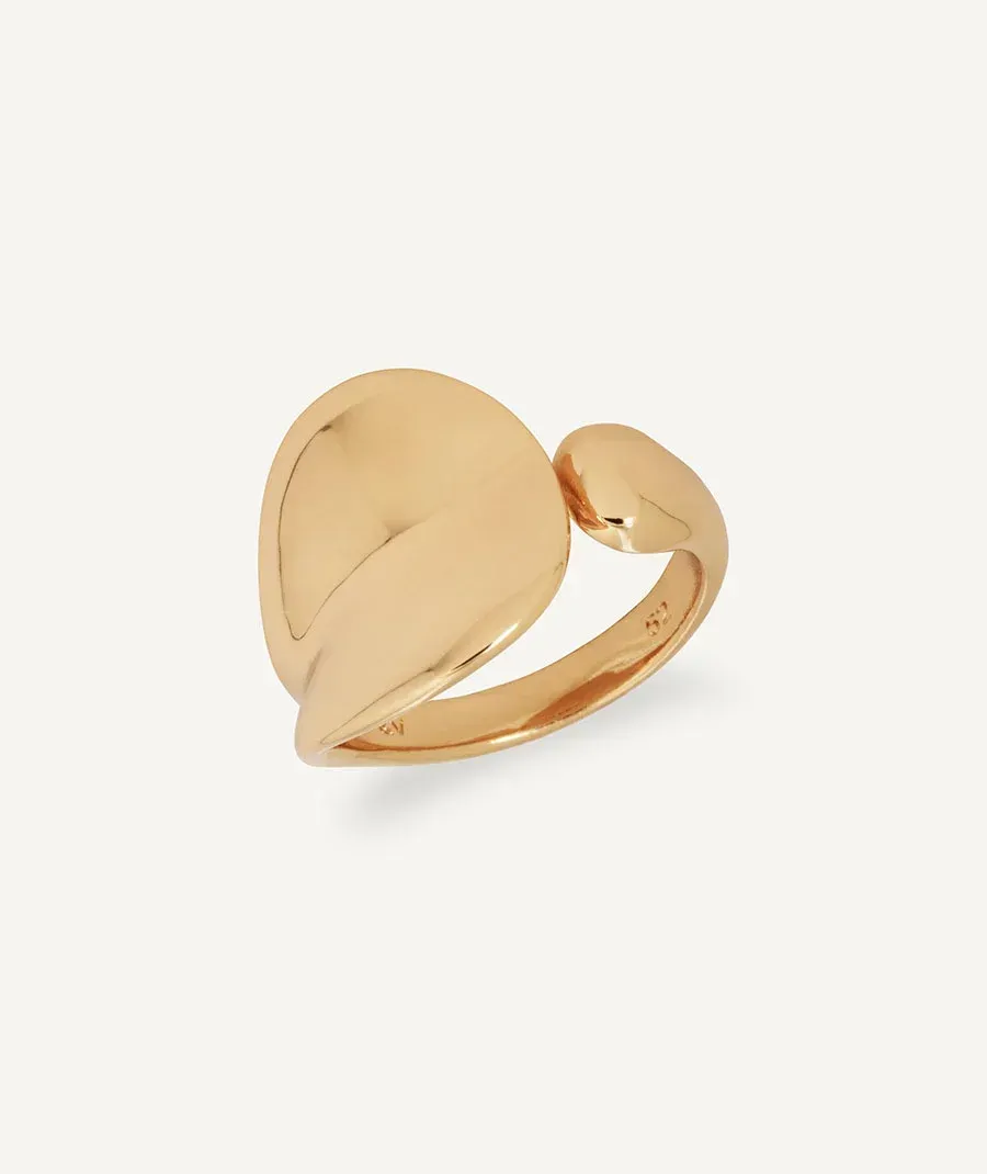 Anillo ancho Plisé Anillo ancho Plisé